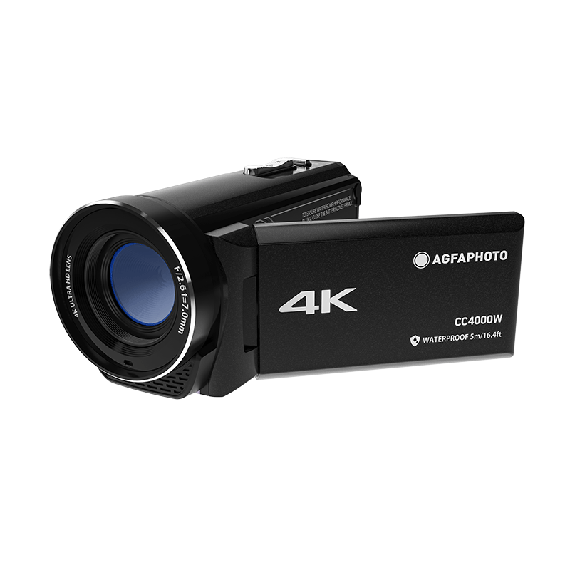 Videocámara – AgfaPhoto Realimove CC4000W – Resistente al agua y vídeo 4K