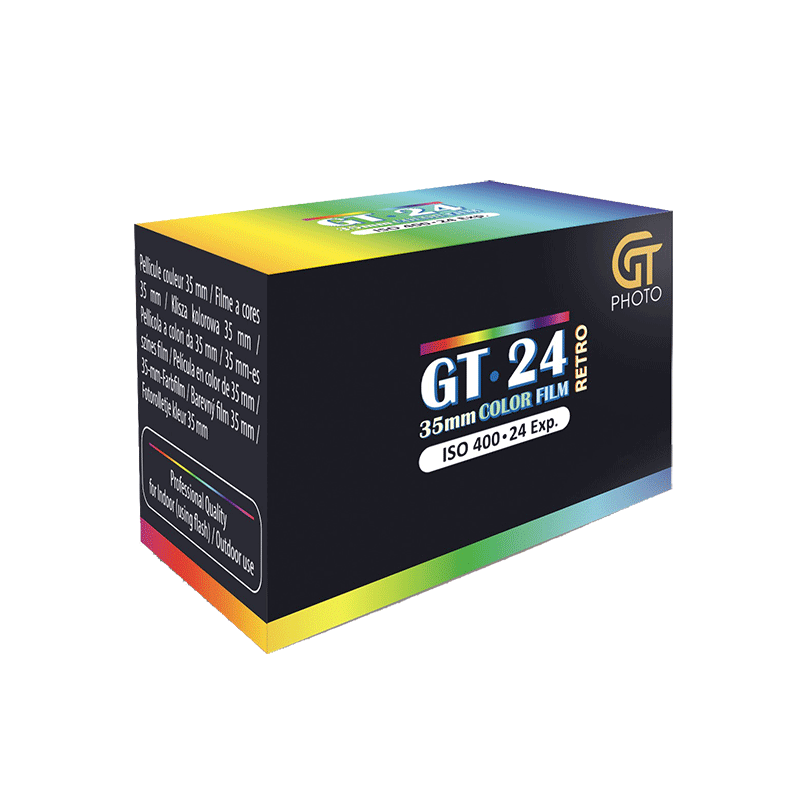 Película fotográfica GT24FILM - Película en color de 35 mm - 24 exposiciones
