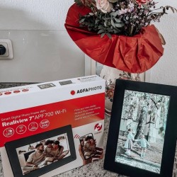 Connected Digital Photo Frame - AgfaPhoto Realiview APF700WIFI - 7 Inch