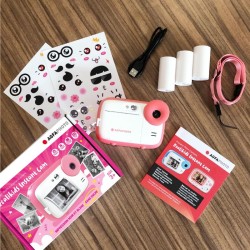 Coffret de Noël Reconditionné - AgfaPhoto Realikids Instant Cam - 3 Rouleaux inclus