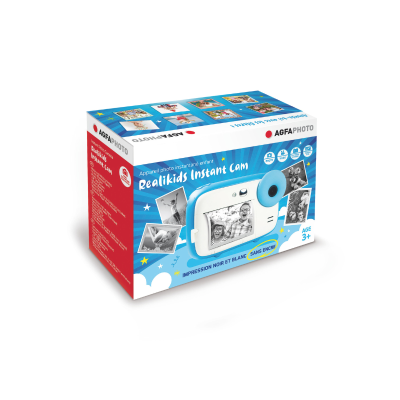 Refurbished Christmas gift box - AgfaPhoto Realikids Instant Cam - 3 Rolls included