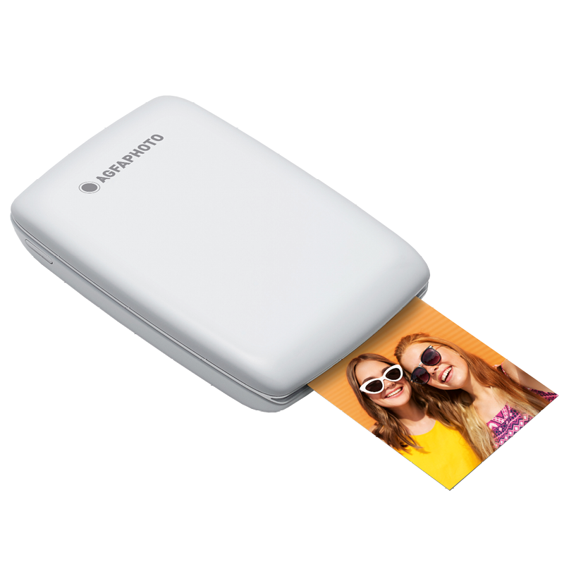 Refurbished Portable Photo Printer - AgfaPhoto Realipix Mini P.2 ZINK - 10 papers included