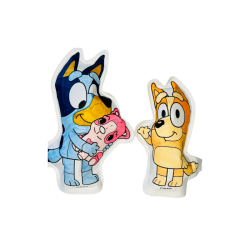 Bluey y Bingo para colorear...