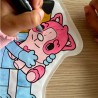 Realikids Cam Mini Rose x Bluey Inflatable Coloring and Bingo Set ARA Creative