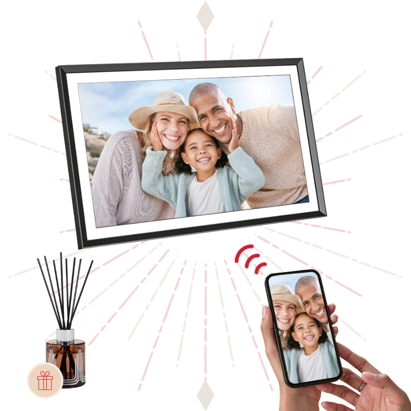 15.6’ x Maison Berger Wi-Fi Connected Photo Frame Set