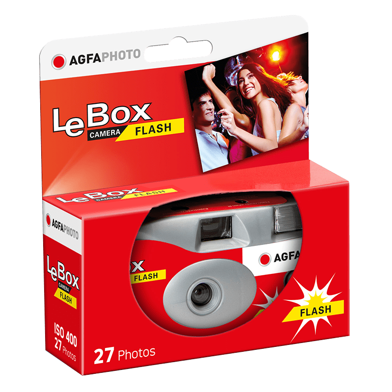 Disposable Cameras Disposable camera - AgfaPhoto LeBox Flash - 27 c
