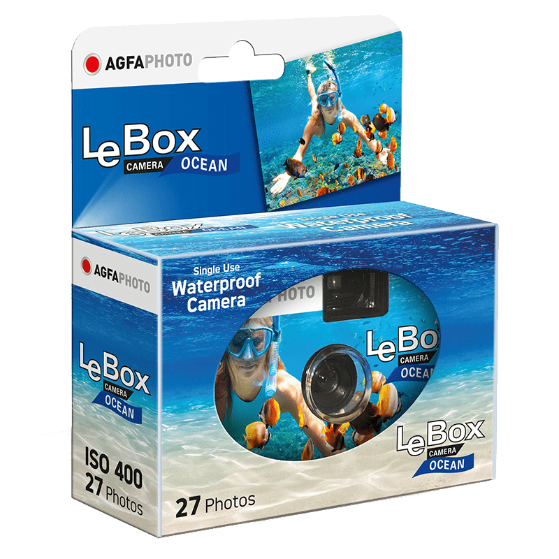 Cámaras desechables - AgfaPhoto LeBox Ocean - Resistente al agua