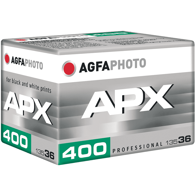 Película fotográfica - Película AgfaPhoto APX400 (36 exposiciones) - Película plateada de 35 mm