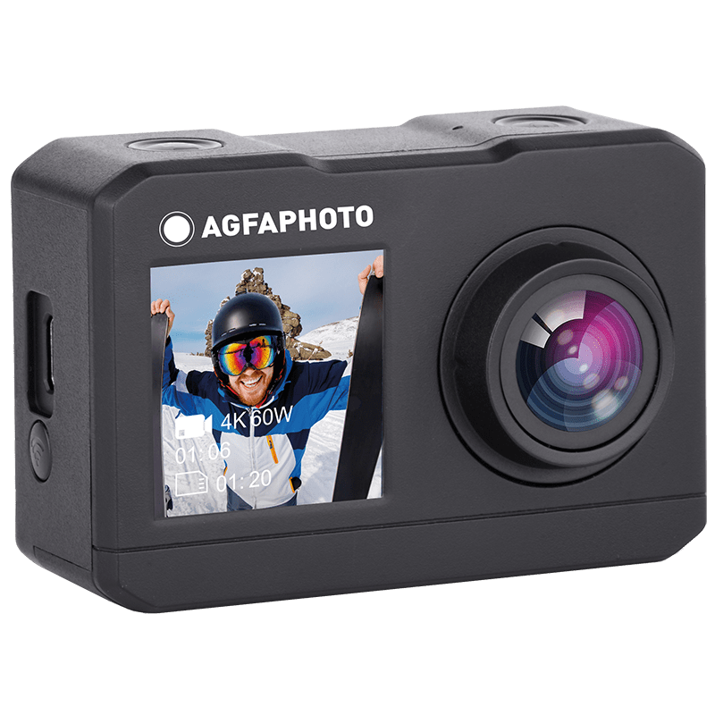 Action Cam - AgfaPhoto Realimove AC7000 - Doppelbildschirm 2.7K