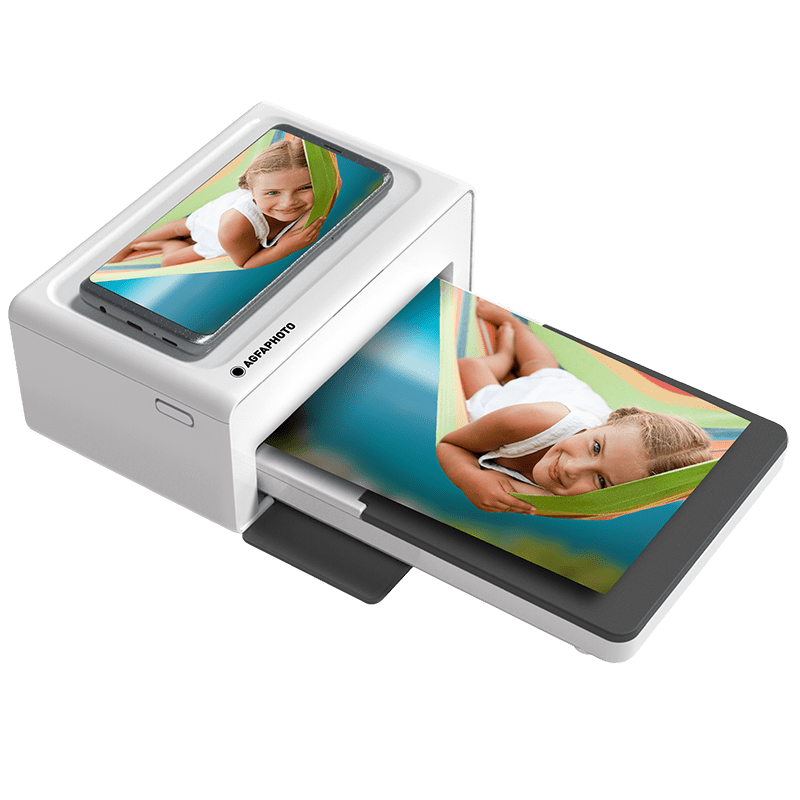 Agfa Photo - AGFA PHOTO - Realipix Mini P - Imprimante Photo Format 5,3 x  8,6 cm via Bluetooth - Sublimation Thermique 4Pass- RECONDITIONNE -  Imprimantes d'étiquettes - Rue du Commerce