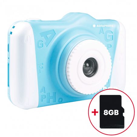 Aparat dla dzieci - AgfaPhoto Realikids Cam 2 + 8 GB karta SD w zestawie