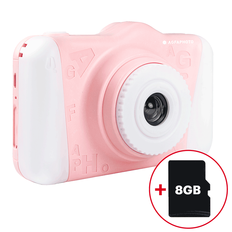 Aparat dla dzieci - AgfaPhoto Realikids Cam 2 + 8 GB karta SD w zestawie