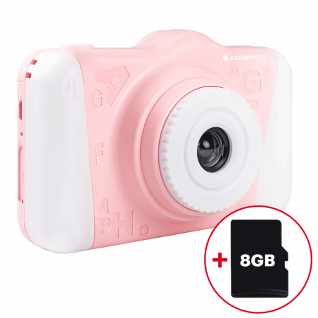 Aparat dla dzieci - AgfaPhoto Realikids Cam 2 + 8 GB karta SD w zestawie