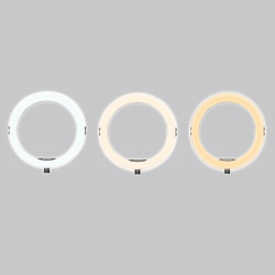 Ring Light Ricondizionato - AgfaPhoto Realiview ARL11 - Adattatore per smartphone