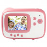 Confezione AgfaPhoto Realikids Instant Cam Rosa + 6 rotoli di carta