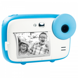 Confezione AgfaPhoto Realikids Instant Cam Rosa + 6 rotoli di carta