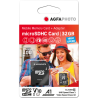 Karta SD do aparatu - AgfaPhoto 32 GB Karta pamięci Micro SDHC - KLASA 10